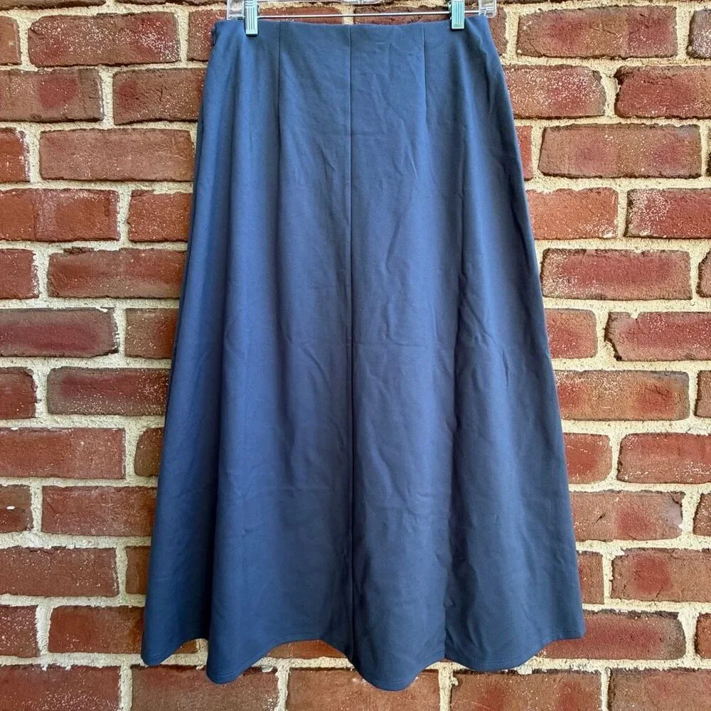Eileen Fisher $188 Lightweight Ponte A-Line Skirt Eclipse women's 2X NEW - Picture 9 of 16